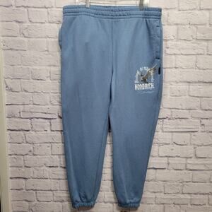Hoodrich OG Pegasus Jogger Pants XXL Sweatpants Blue Lounge Streetwear Hip Hop‎
